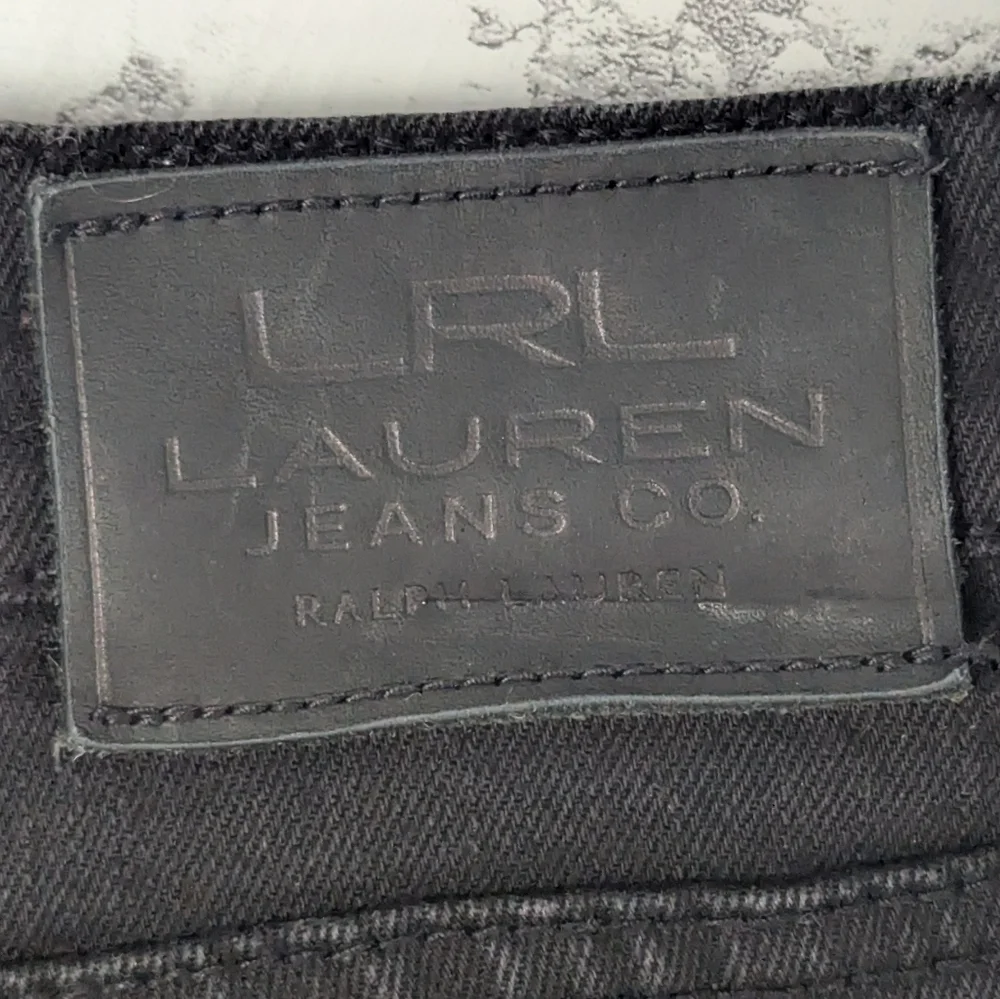 Lauren Ralph Lauren Size 10 Petite Black Denim Jeans